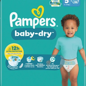 Windeln Baby Dry Gr.5 Junior (11-16 kg), 26 St