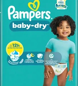 Windeln Baby Dry Gr.8 XL (17+ kg), 18 St