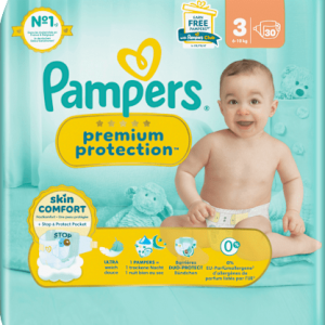 Windeln Premium Protection Gr.3 Midi (6-10 kg), 30 St